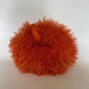 JW PEI Abacus Faux Fur Mini Top Handle Bag - Orange